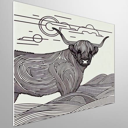 Kunstprint | Wanddecoratie | Forex | 75 × 75 cm