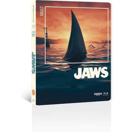 JAWS - The Film Vault Range Steelbook [4K Ultra HD] [1975]