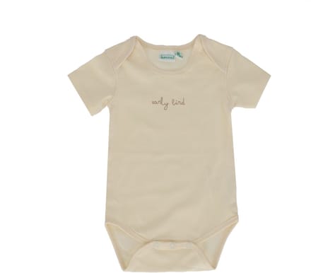 Babylook Romper Korte Mouw - Maat 68 - Buttercream