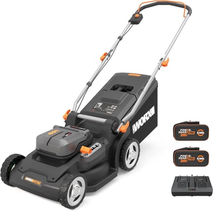 Krachtige Accu Grasmaaier met Borstelloze Motor en 37 cm Maaibreedte