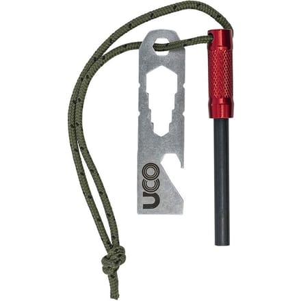 UCO - Survival Fire striker - Rood