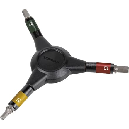 Topeak YHEX Speed ​​Wrench 4/5/6mm - 3-in-1 Fiets Gereedschap