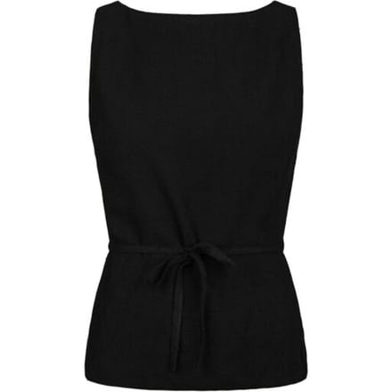 Neo Noir - Nassa Linen Top - 165623 - 100 Black