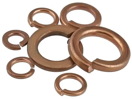 Dailygoods- Veerringen Messing - Borgringen - Sluitringen - M5 - 30 Stuks - Hoogwaardige Kwaliteit