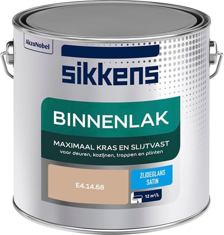 Sikkens - Binnenlak Zijdeglans - E4.14.68 - Mengverf - 2,5 L