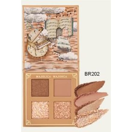 Shiseido - Majolica Majorca Shadow Flash BR202 Raindrop Rhythm Brown