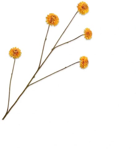 Kunstbloem Dahlia Geel - 90 cm