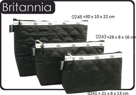 Vagabond-Toilettas-" Britannia" 0248-afmeting 30 x 10 x 22 cm