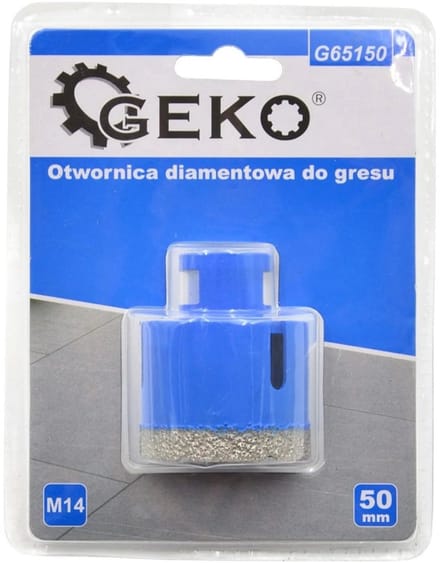GEKO Diamantboor - Droog boren - M14 aansluiting - 50 mm diameter