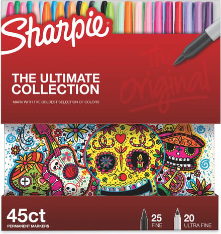 Sharpie - Ultimate Collection - 25 FinePoint & 20 Ultra Fine point - In luxe box