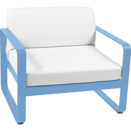 Fermob BELLEVIE fauteuil - E1 Maya blauw - 81 witgrijs