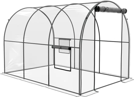 Outsunny-Tunnelkas-300x200x200cm-Polyethyleen-Transparant