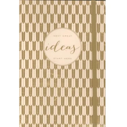 Modern Gold Ideas Gilded Journal - Galison