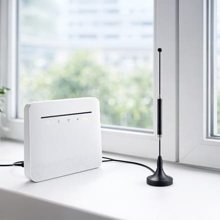 Qoltec 4G LTE-antenne met magnetische basis |   5dBi |   omni-directioneel |   intern |   600-2700 MHz |   SMA |   3m