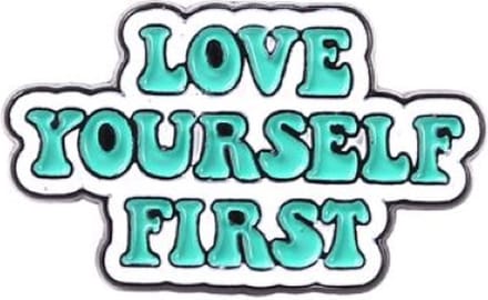 Pin Broche - enamel pin - kledingspeld - Love yourself