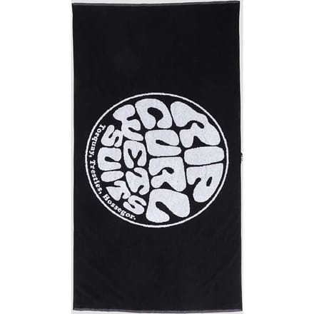 Rip Curl 2025 Logo-handdoek - Black