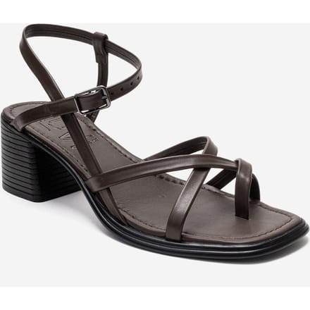 Lavish Leren Blokhak Sandaal (Dames)