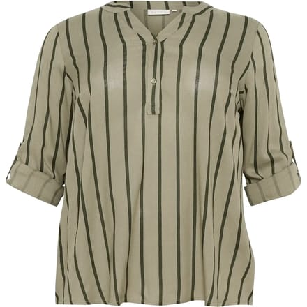 Damesblouse met lange mouwen KAFFE Curve Sida