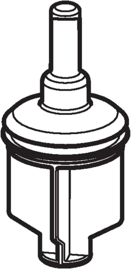 Ventielplug voor Geberit Wastafelaansluiting
