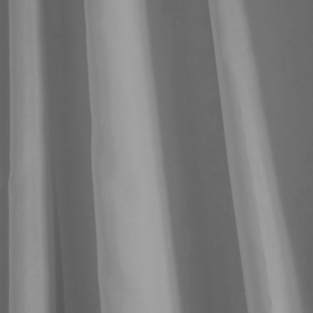 Differnz Douchegordijn Color â€“ 180 x 200 cm â€“ Verzwaard â€“ 100% Polyester â€“ Grijs