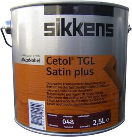 Sikkens Cetol TGL Satin plus 2.5L | Zijdeglans Palissander 048