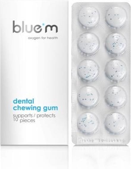 Blue®m - Dentale kauwgom - 30 stuks – Schone tanden