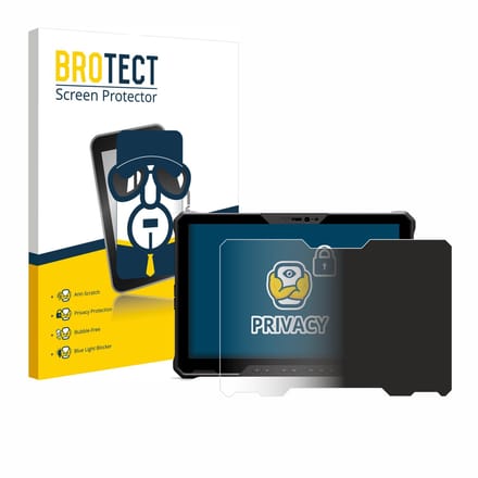 BROTECT - privacy screenprotector voor Dell Latitude 7230 Rugged Extreme - Folie Beschermfolie Blauwlichtfilter