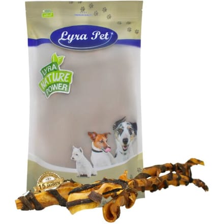 1 st. Lyra Pet® XXL beef scalp stick met pens ca. 70 cm