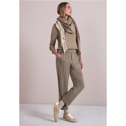Broek met smalle pijpen