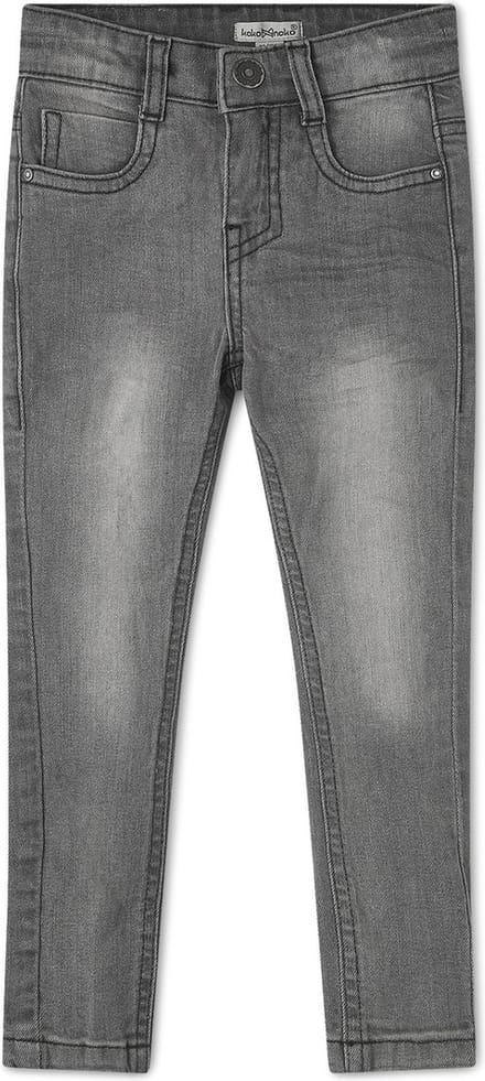 Koko Noko meisjes Bio Cotton jeans Nelly Grey
