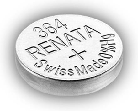 Renata knoopcel batterij zilveroxide 364 / SR621SW