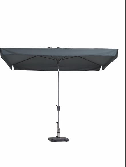 Parasol Rechthoek Grijs 300 x 200 Madison