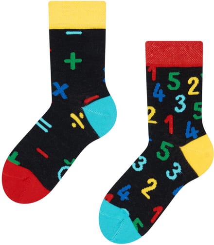 Dedoles Mismatched Kinderen Sokken - Nummers - Maat 23-26