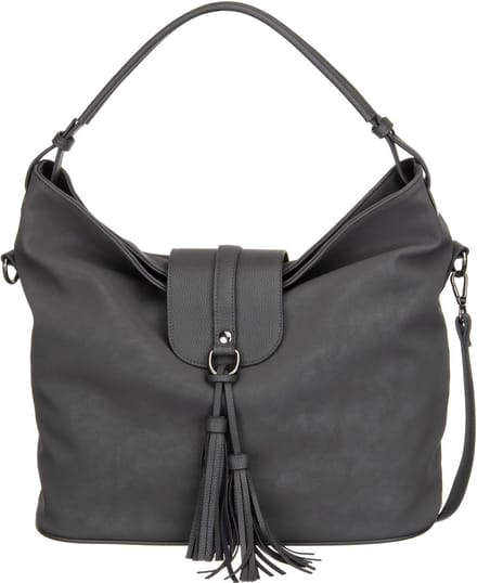 Betty Barclay Schoudertas Hobo Bag Grey Donkergrijs
