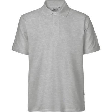 Neutral - Classic Polo - Sport Grey - 100% Biologisch Katoen maat M