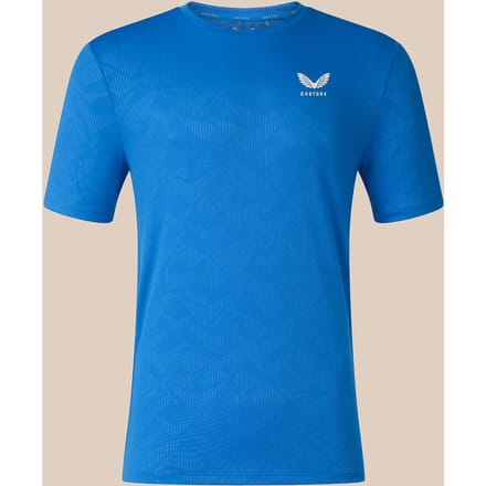 Heren Adapt T-shirt Met Print - Blauw
