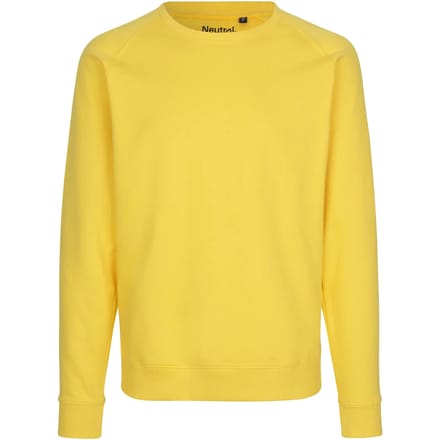Neutral - Unisex Sweatshirt - Yellow - 100% Biologisch Katoen maat M