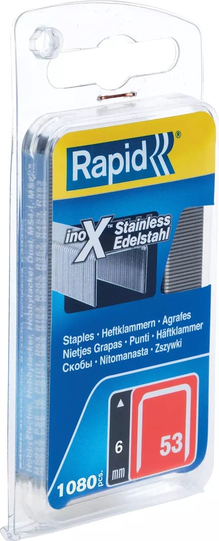 Rapid Nieten Nr.53 6 mm RVS VE=1.080 - 40109509