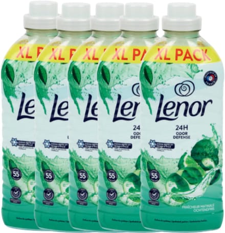 Lenor Ochtendfris - Wasverzachter - Voordeelverpakking - 5 Stuks
