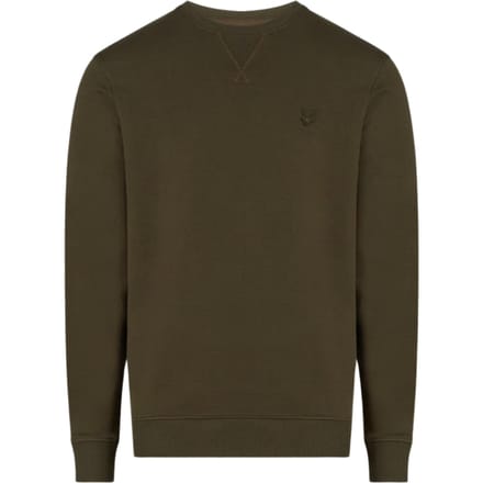 Lyle &amp; Scott Tonal Eagle Form Groene Ronde Hals Trui