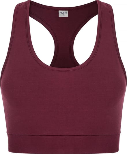 Yoga-Bra "Balance" - claret
