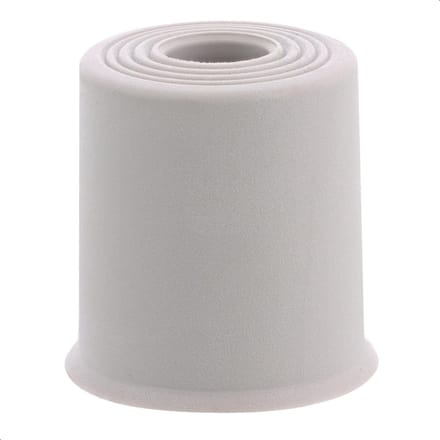 Vloerdeurstopper Wandstopper - Deurstopper Rubber - Deuren Beschermen - Massief Rubber Buffer - 35 x 35 mm - Grijs