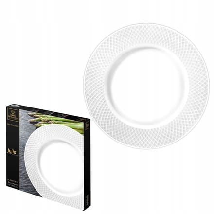 Wilmax Serveerschaal Rond 30,5 cm Wit Porselein WL-880118/1C