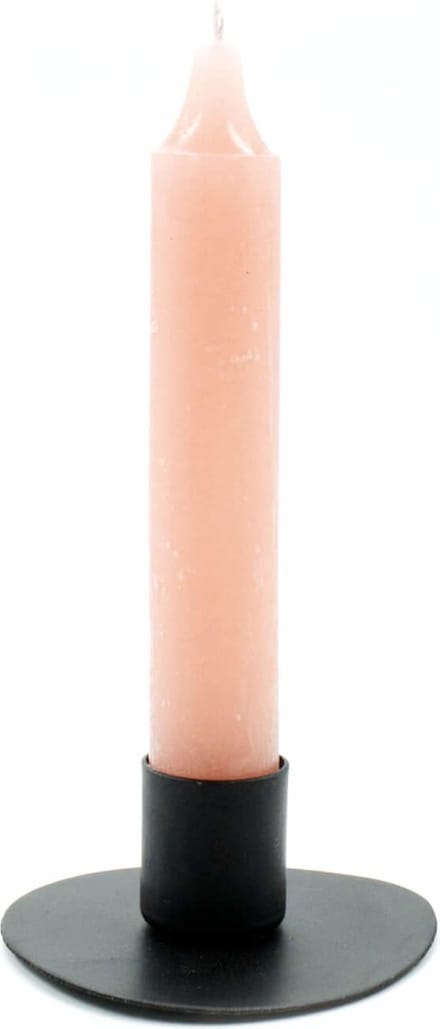 Lolaa kandelaar Simple zwart 7cm