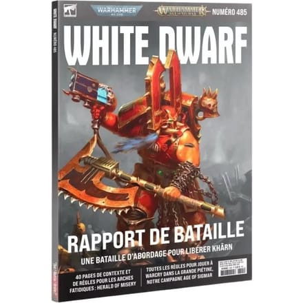 Boek Games Workshop White Dwarf n°485 (Février 2023)