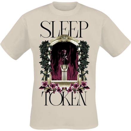 Sleep Token T-shirt - Statue - S tot 3XL - voor Mannen - zand