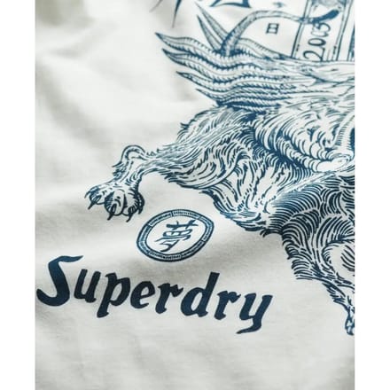 Superdry - Tokyo Narrative Losse T-shirt - Heren - T-shirts