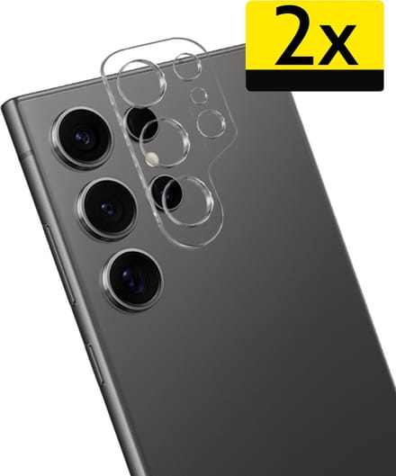 Camera Lens Protector - Geschikt voor Samsung Galaxy S24 Ultra - 2 Stuks - Camera Screenprotector - Beschermglas - Gehard Glas - Tempered Glass - Screen Protector