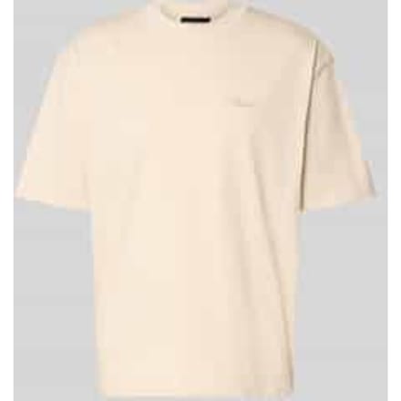 Oversized T-shirt met Labelstitching