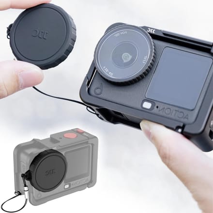 Siliconen Lensdop - Camera Bescherming - Actiecamera Beschermen - Krasvrij Ontwerp - 8.12 x 3.2 cm